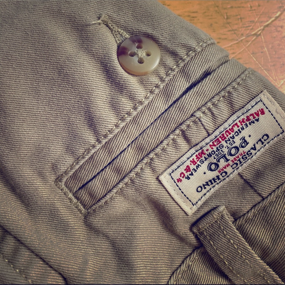 Polo by Ralph Lauren Khaki dress pants